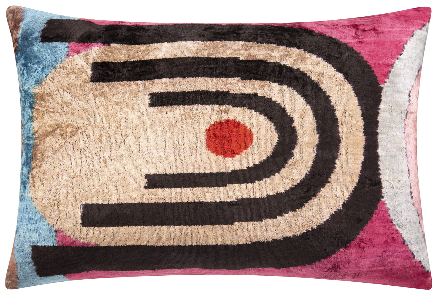 Handmade Velvet Abstract Cushion