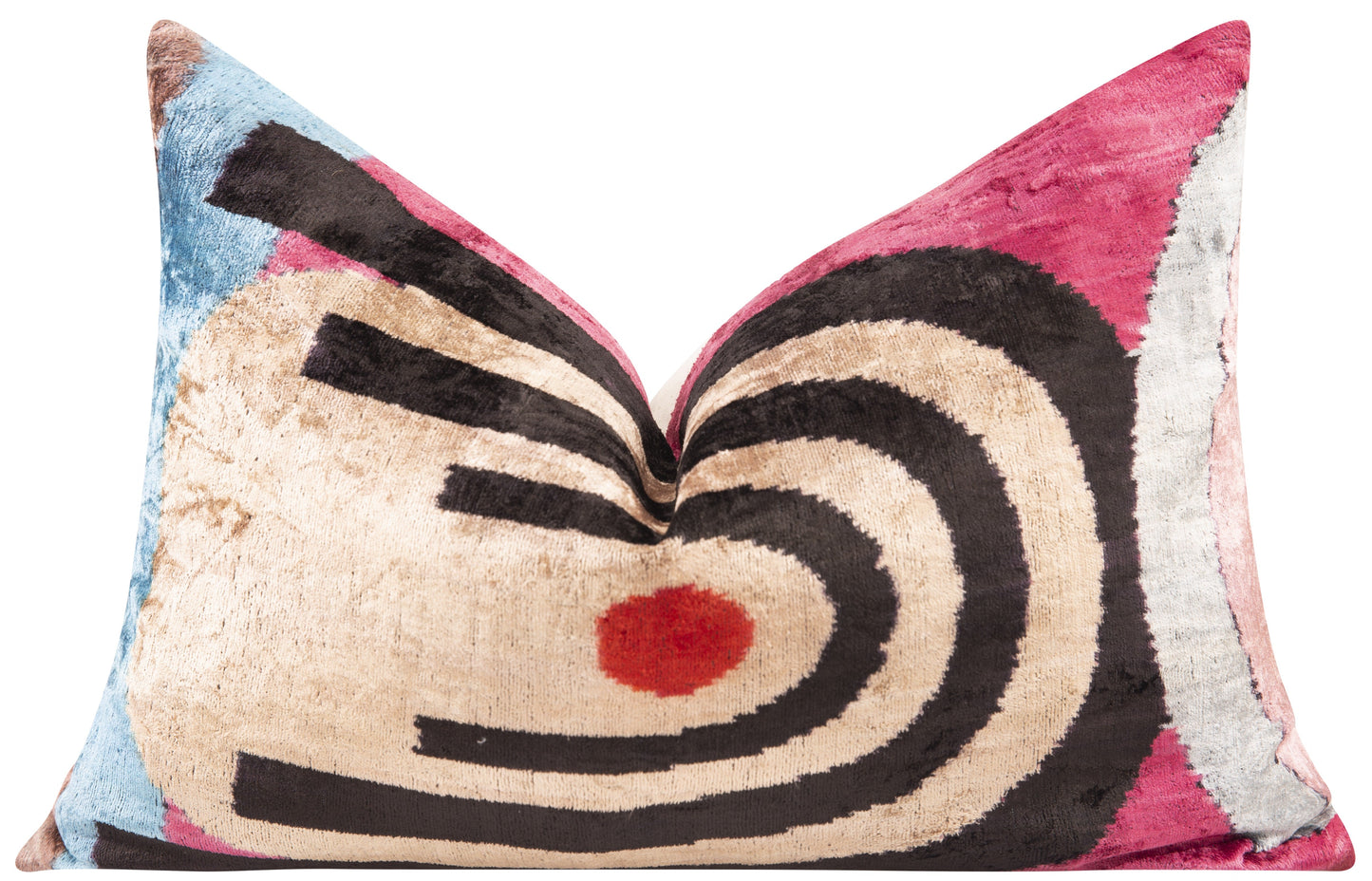 Handmade Velvet Abstract Cushion