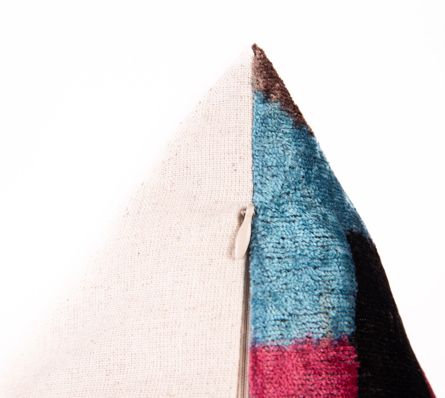 Handmade Velvet Abstract Cushion