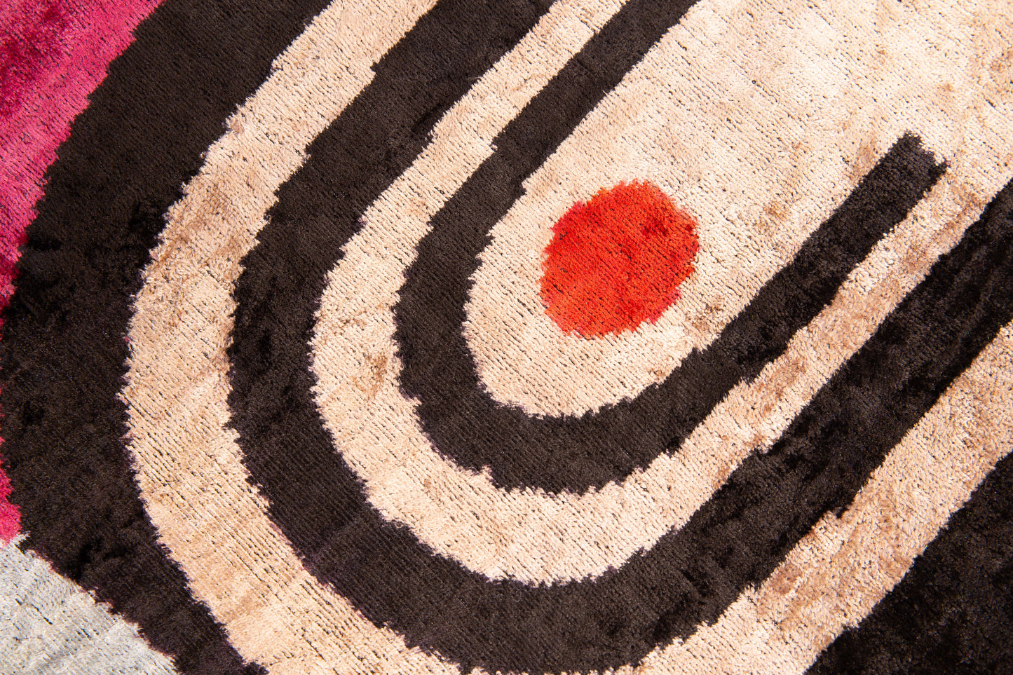 Handmade Velvet Abstract Cushion